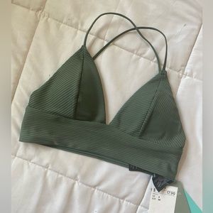 H&M Ribbed Bikini Top